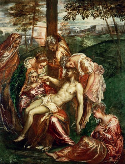 Descent from the Cross by Domenico Robusti Tintoretto